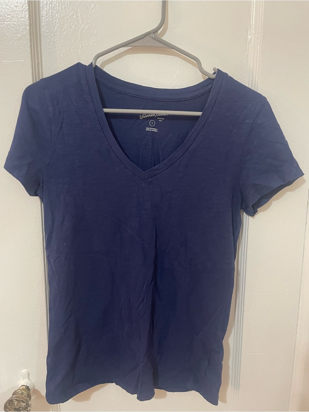 Universal Thread Navy V-Neck Short Sleeve Tee